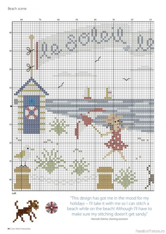 Коллекция вышивки в журнале «Cross Stitch Favourites - Summer 2023»