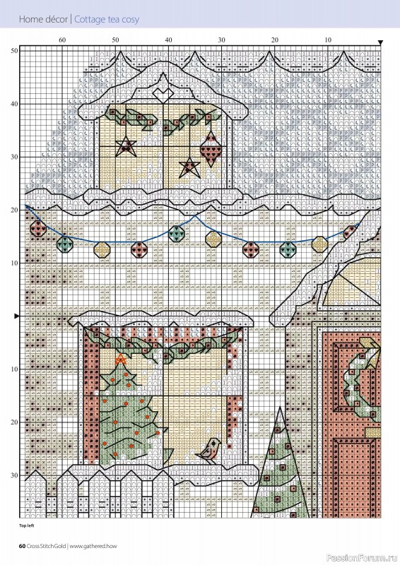 Коллекция вышивки в журнале «Cross Stitch Gold - Christmas 2024»