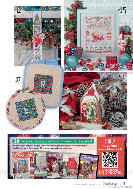 Коллекция вышивки в журнале «CrossStitcher №428 2025»