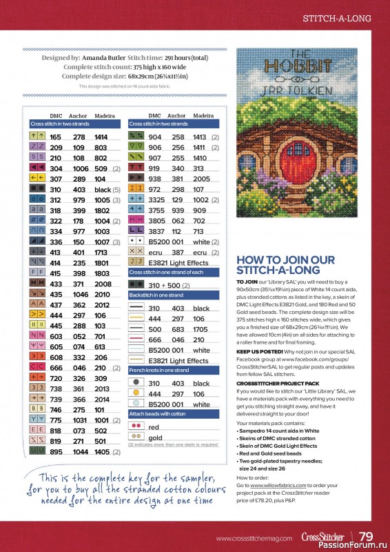 Коллекция вышивки в журнале «CrossStitcher №431 2026»