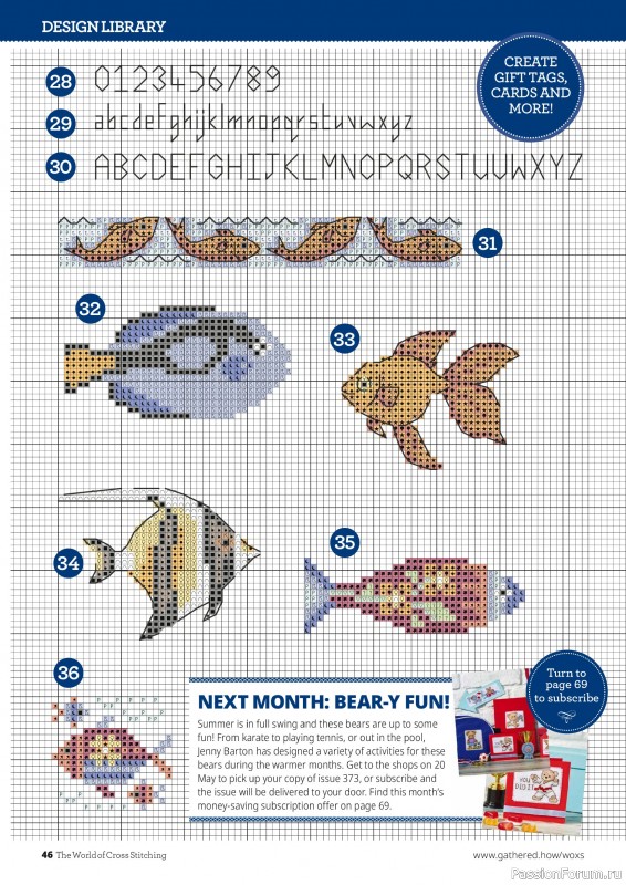 Коллекция вышивки в журнале &laquo;The World of Cross Stitching №372 2026&raquo;