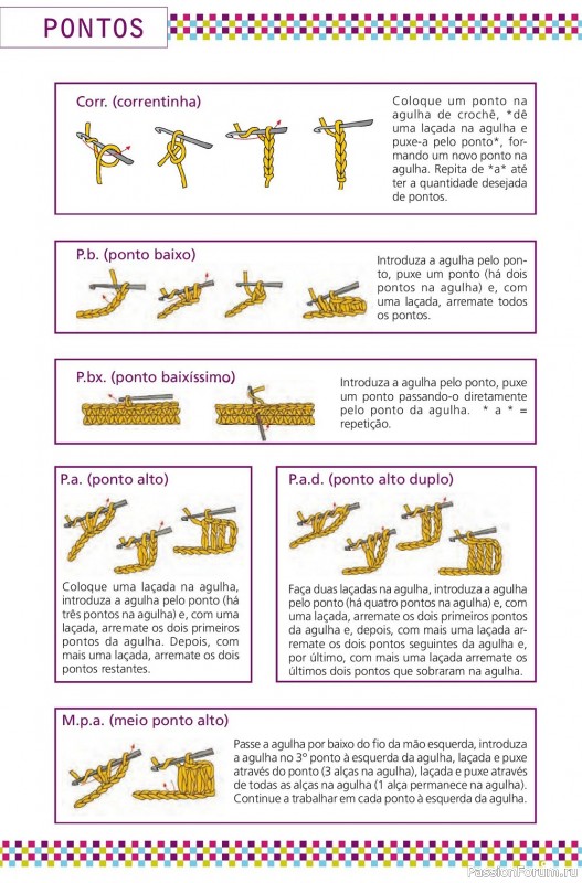 Вязаные проекты крючком в журнале «Artesanato Simples №7 2022 - Croche»