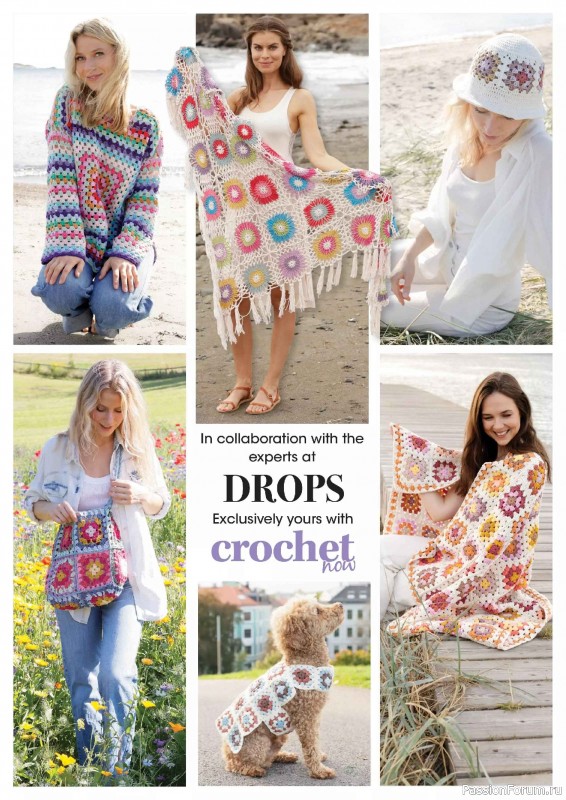 Вязаные проекты крючком в журнале &laquo;Crochet Now №132 2026&raquo;