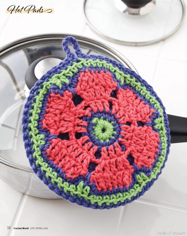 Вязаные проекты крючком в журнале &laquo;Crochet World Specials - Late Spring 2026&raquo;
