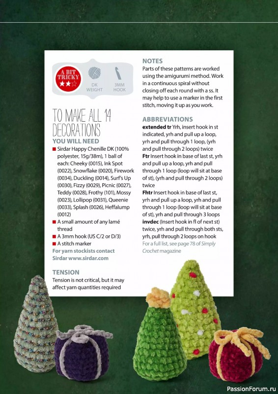 Вязаные проекты крючком в журнале «Simply Crochet №169 2025»