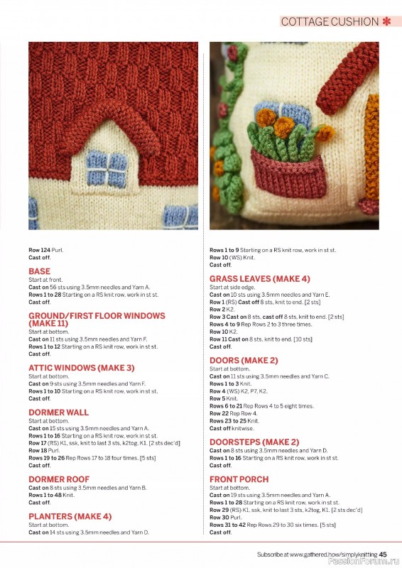 Вязаные проекты крючком в журнале «Simply Knitting №263 2025»