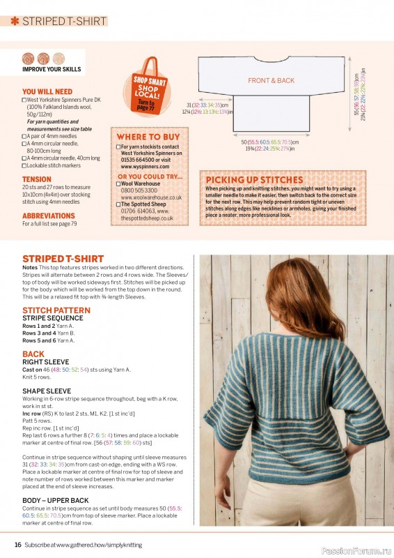 Вязаные проекты крючком в журнале «Simply Knitting №265 2025»