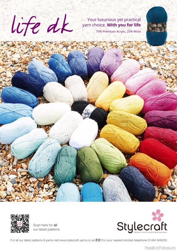 Вязаные проекты крючком в журнале «Simply Knitting №270 2025»
