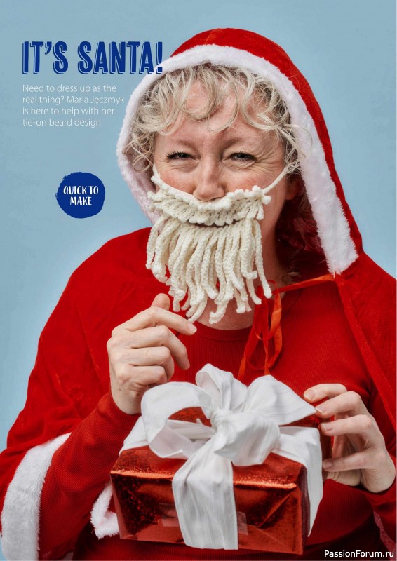 Вязаные проекты крючком в журнале «Your Crochet Christmas - 2025»