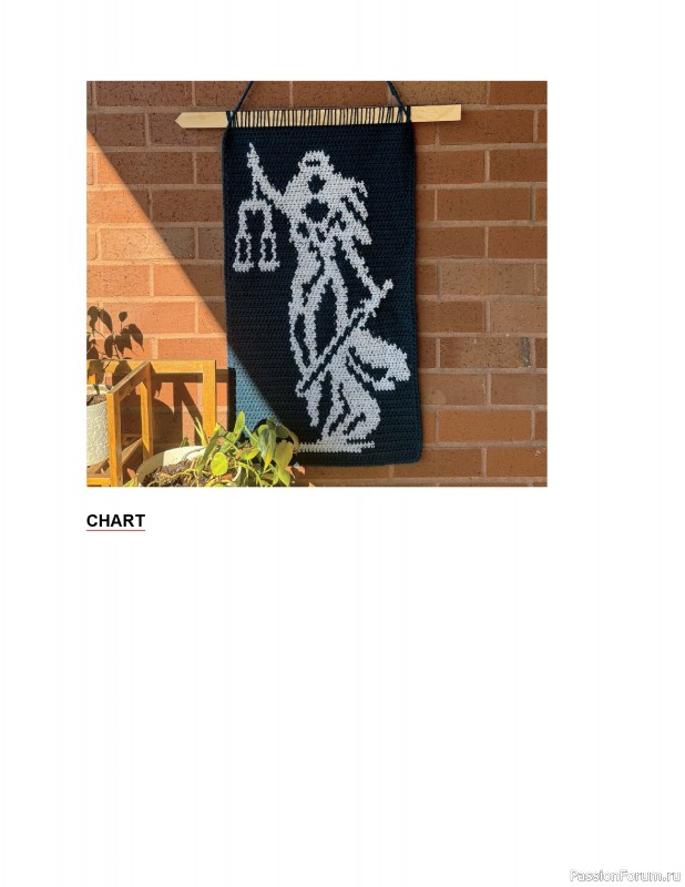 Вязаные проекты в книге «Modern Crochet Tapestries»