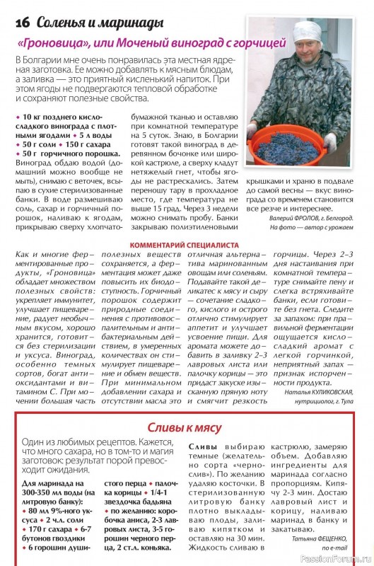 Коллекция кулинарных рецептов в журнале «Сваты. Заготовки №10 2025»