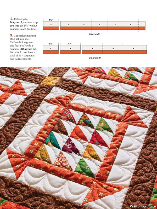 Коллекция проектов для рукодельниц в журнале «American Patchwork & Quilting №196 2025»