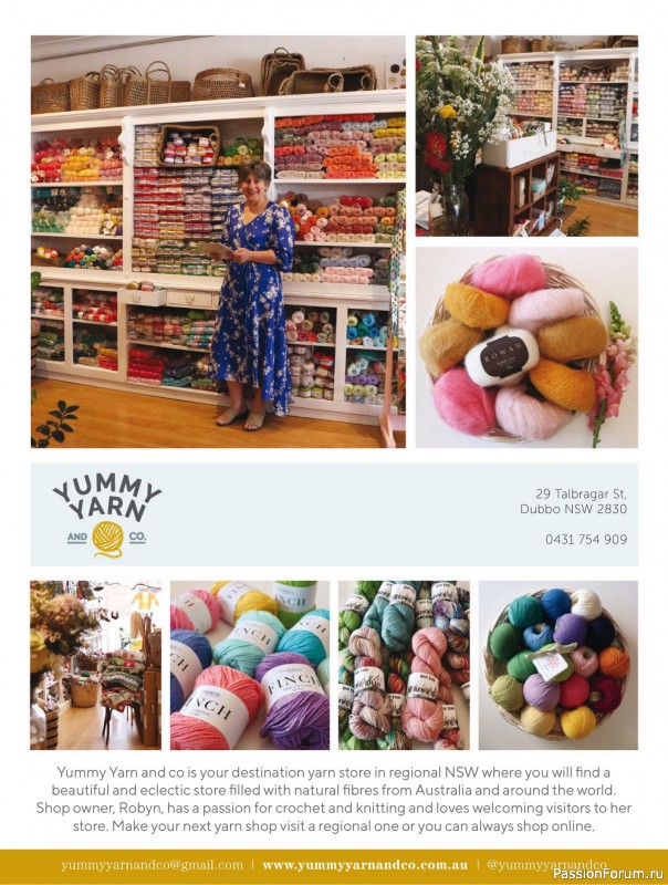 Коллекция проектов для рукодельниц в журнале «Australian Homespun - October-November 2025»