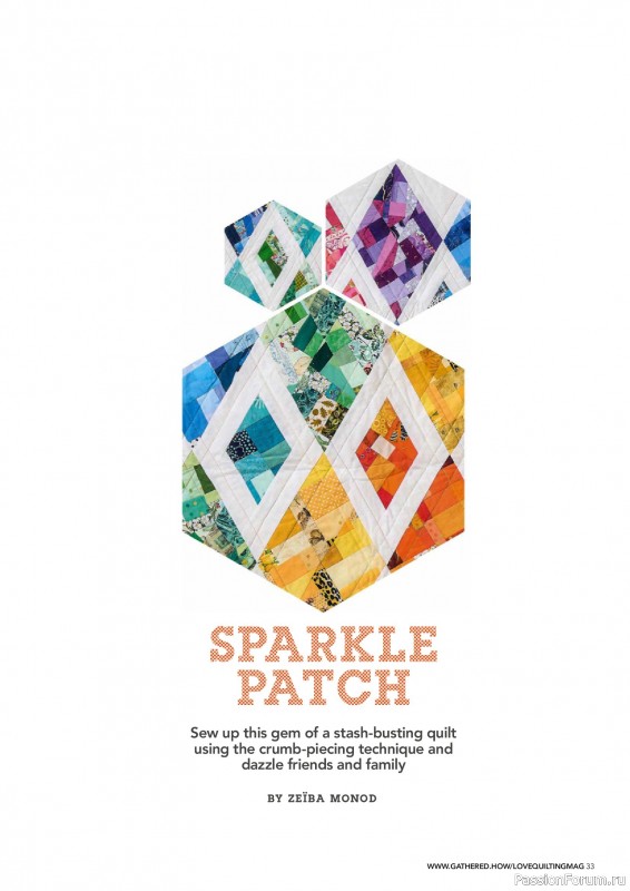 Коллекция проектов для рукодельниц в журнале «Love Patchwork & Quilting №153 2025»