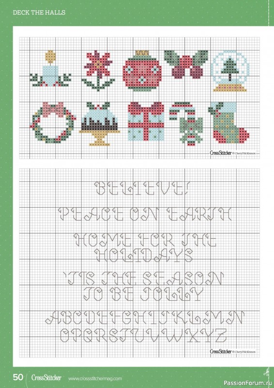 Коллекция вышивки в журнале «CrossStitcher №428 2025»