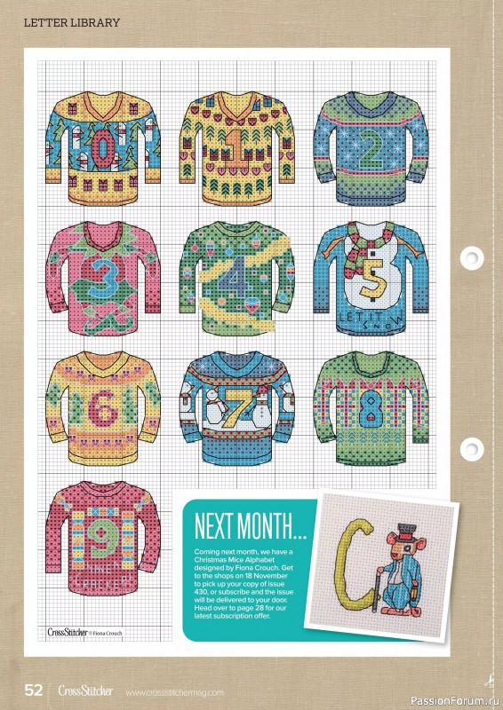 Коллекция вышивки в журнале «CrossStitcher №429 2025»
