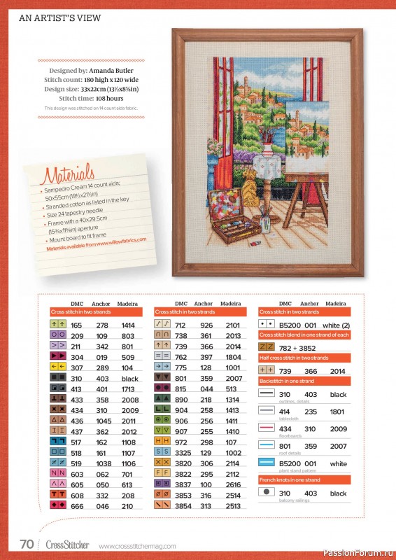 Коллекция вышивки в журнале &laquo;CrossStitcher №436 2026&raquo;