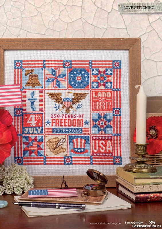Коллекция вышивки в журнале &laquo;CrossStitcher №437 2026&raquo;