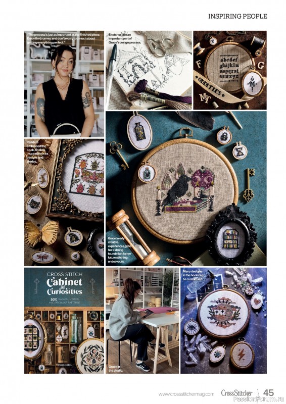 Коллекция вышивки в журнале &laquo;CrossStitcher №437 2026&raquo;