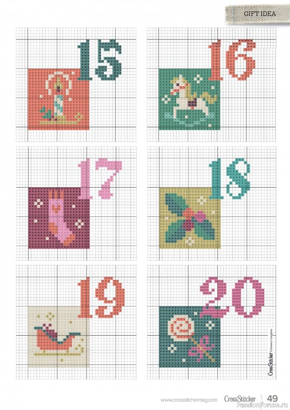Коллекция вышивки в журнале «CrossStitcher №441 2026»