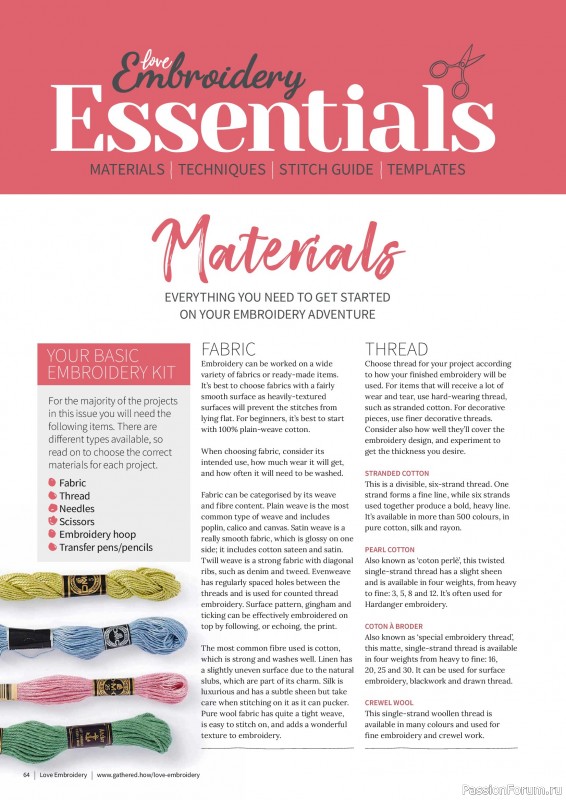 Коллекция вышивки в журнале &laquo;Love Embroidery №78 2026&raquo;