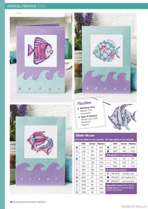 Коллекция вышивки в журнале &laquo;Ultimate Cross Stitch Collection - Durene Jones 2026&raquo;. Часть 1