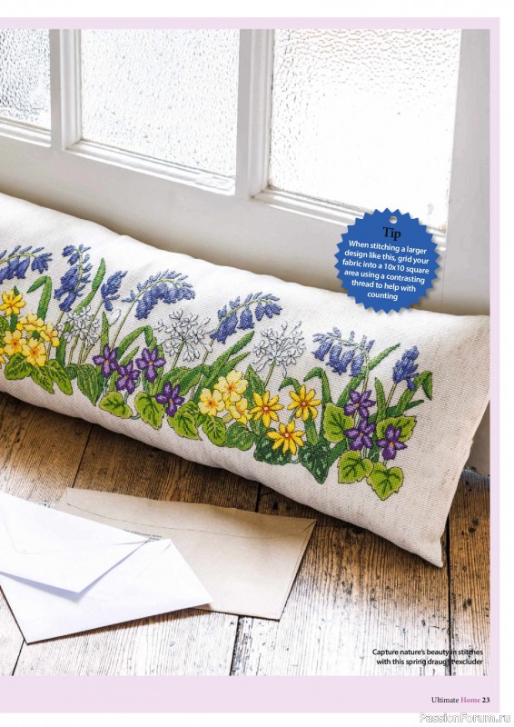 Коллекция вышивки в журнале &laquo;Ultimate CrossStitch &ndash; Home 2026&raquo;