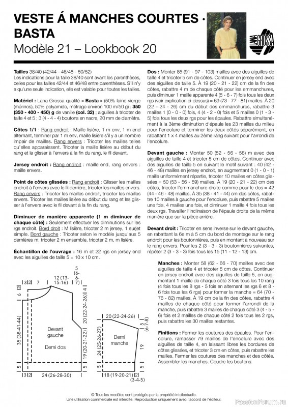 Вязаные проекты в журнале &laquo;Lana Grossa - Spring/Summer 2026&raquo;