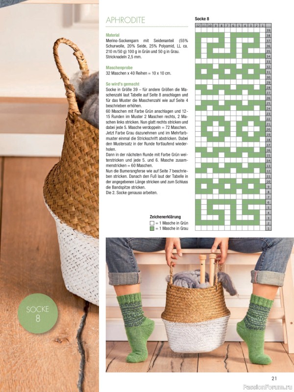 Вязаные модели в журнале «Sandra Sonderheft SA339 2026Sandra - Socken»