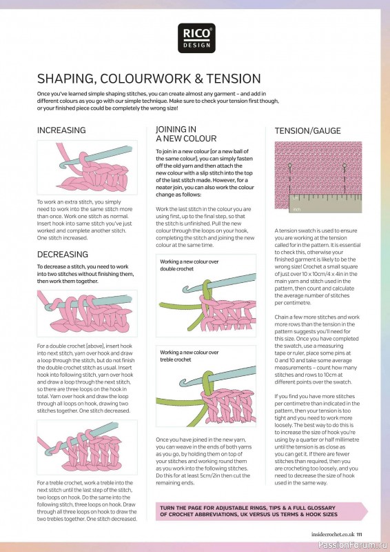Вязаные проекты крючком в журнале &laquo;Inside Crochet №186 2026&raquo;