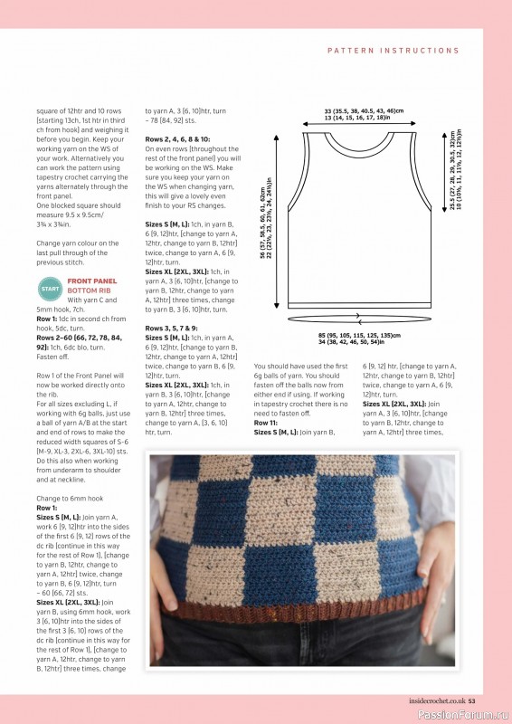 Вязаные проекты крючком в журнале &laquo;Inside Crochet №187 2026&raquo;