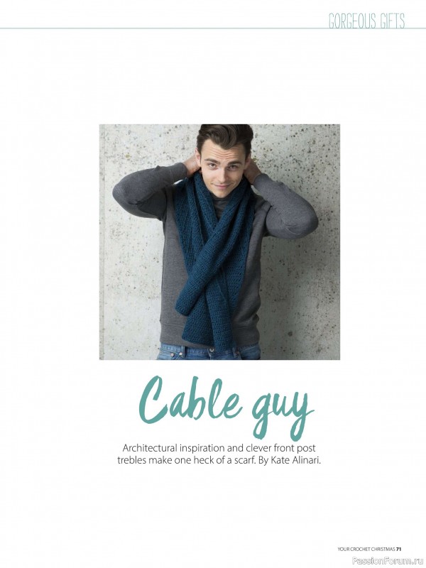 Вязаные проекты крючком в журнале «Your Crochet Christmas - 2025»