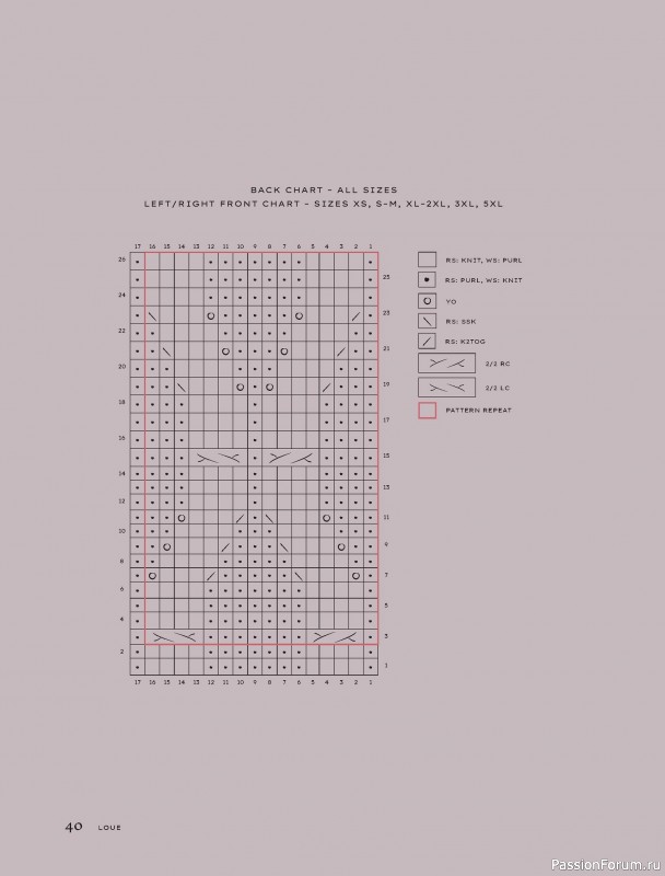 Вязаные проекты в книге «Contrasts Textured Knitting»