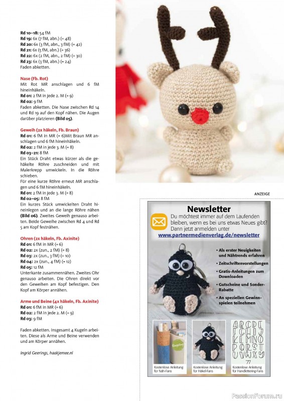 Вязаные проекты в журнале «Hakeln das Maschen Magazin №53 2025»