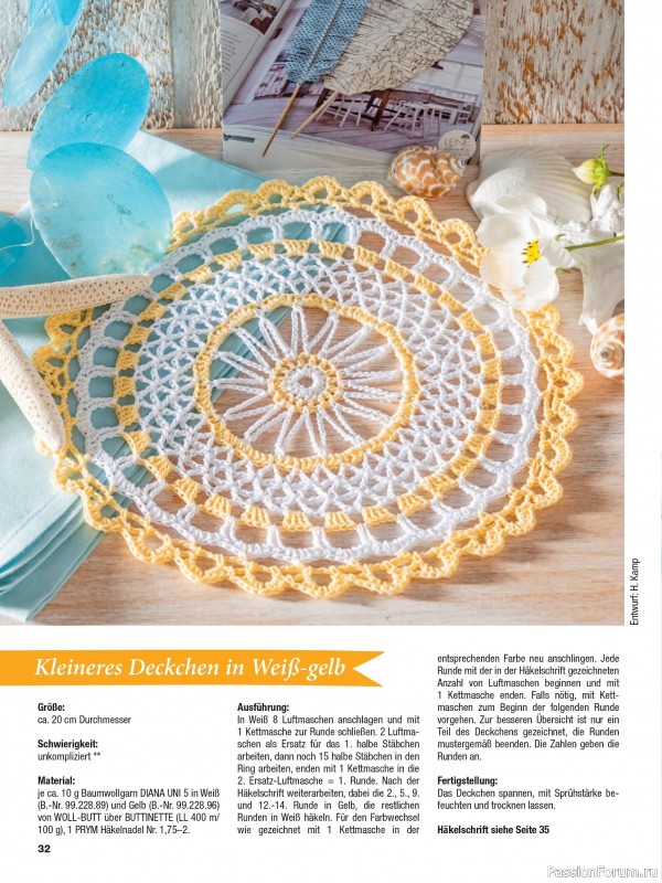 Вязаные проекты в журнале &laquo;Meine Hakelwelt Sonderheft HA157 2026&raquo;