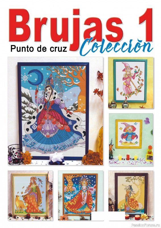 Коллекция вышивки в журнале «Coleccion Punto de Cruz №1 2026»