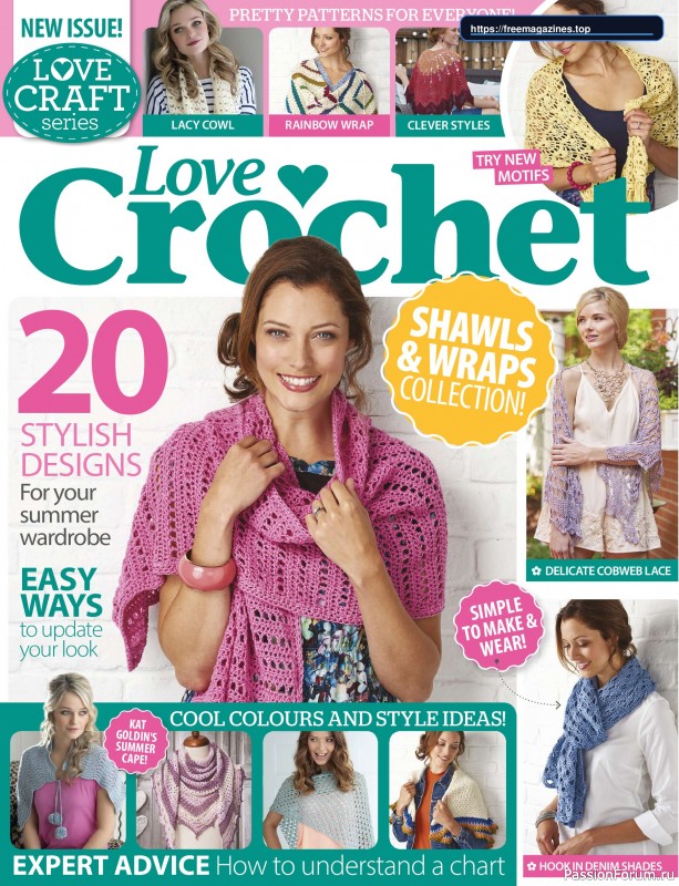 Вязаные проекты крючком в журнале «Love Crochet №36 2026»