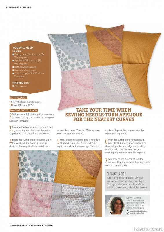 Коллекция проектов для рукодельниц в журнале &laquo;Love Patchwork & Quilting №161 2026&raquo;