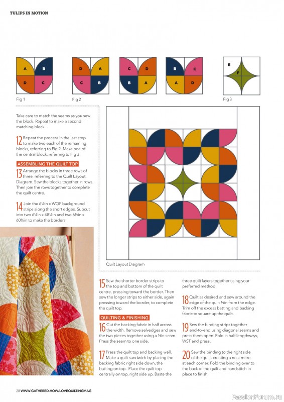 Коллекция проектов для рукодельниц в журнале «Love Patchwork & Quilting №165 2026»