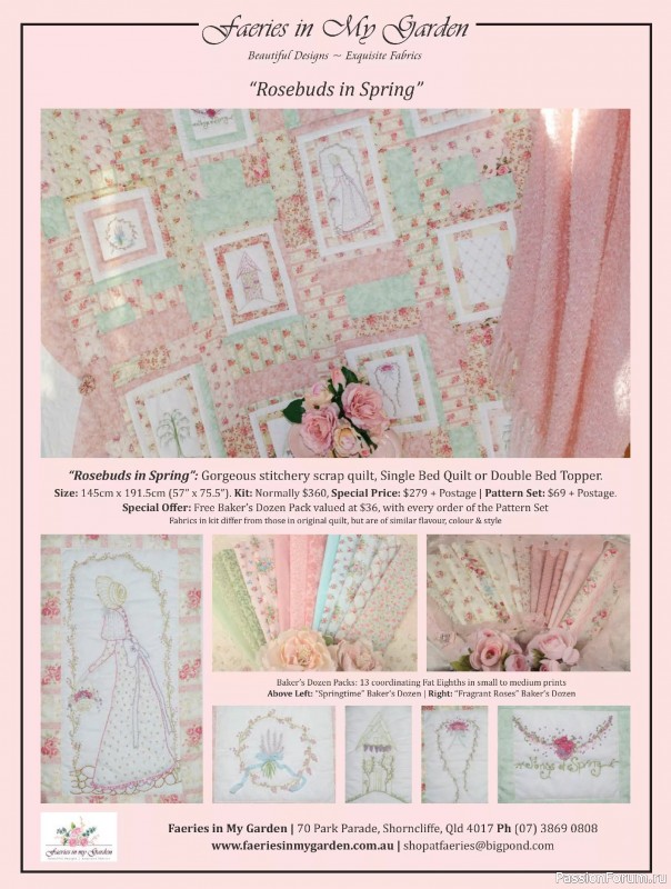 Коллекция проектов для рукодельниц в журнале «Quilters Companion №136 2025»