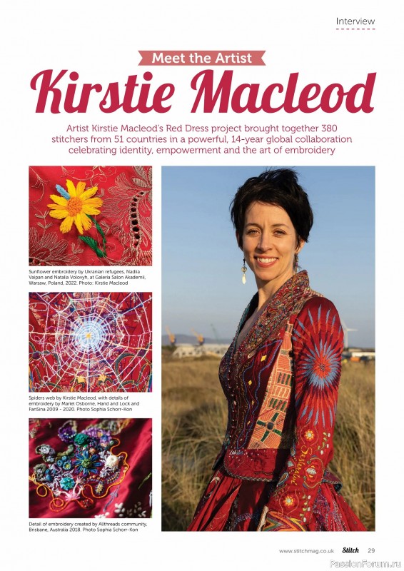 Коллекция проектов для рукодельниц в журнале «Stitch Magazine №158 2025»