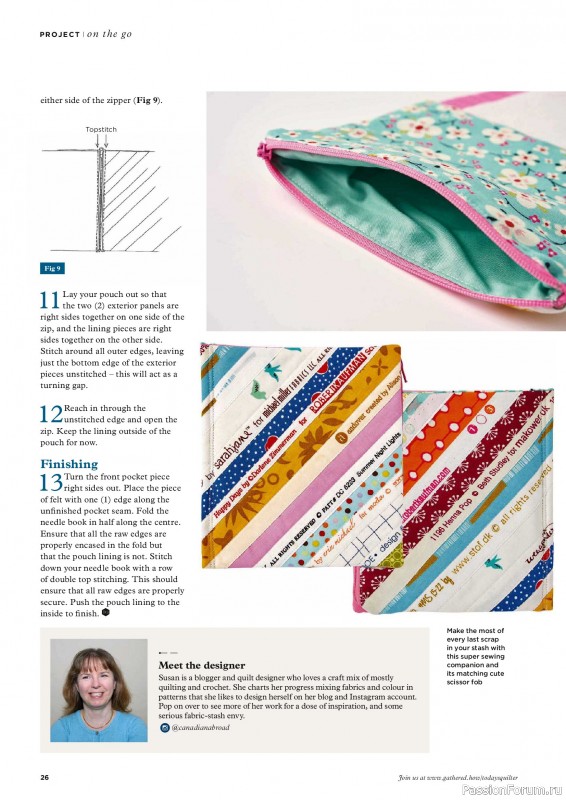 Коллекция проектов для рукодельниц в журнале &laquo;Todays Quilter №139 2026&raquo;