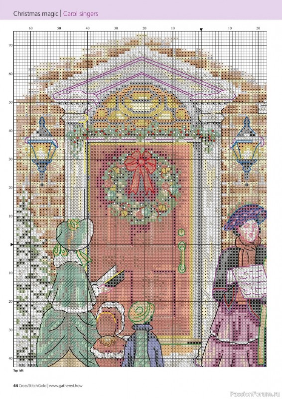 Коллекция вышивки в журнале «Cross Stitch Gold - Christmas Collection 2023»