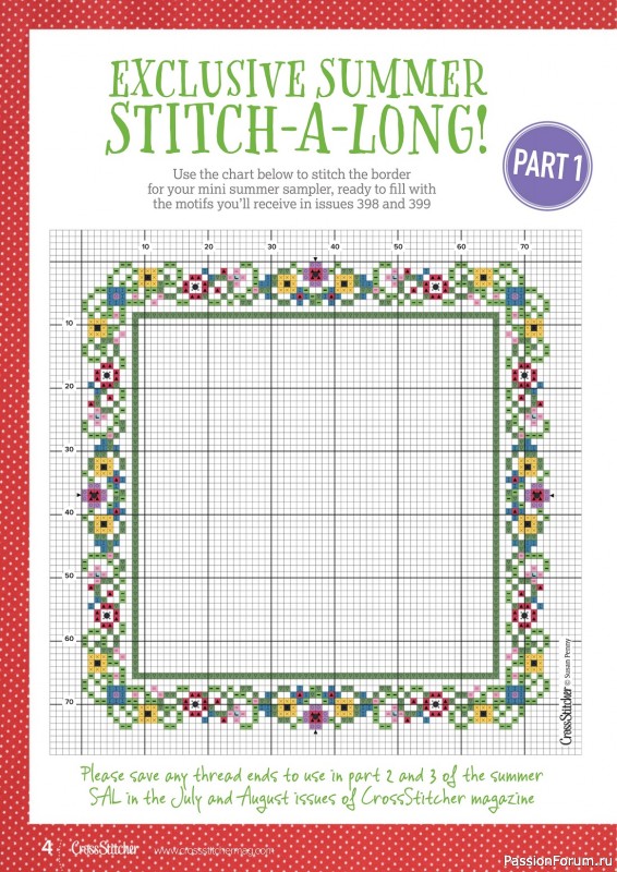 Коллекция вышивки в журнале «CrossStitcher №397 2023»