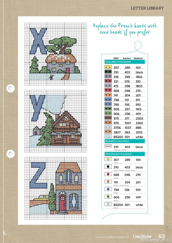 Коллекция вышивки в журнале «CrossStitcher №399 2023»