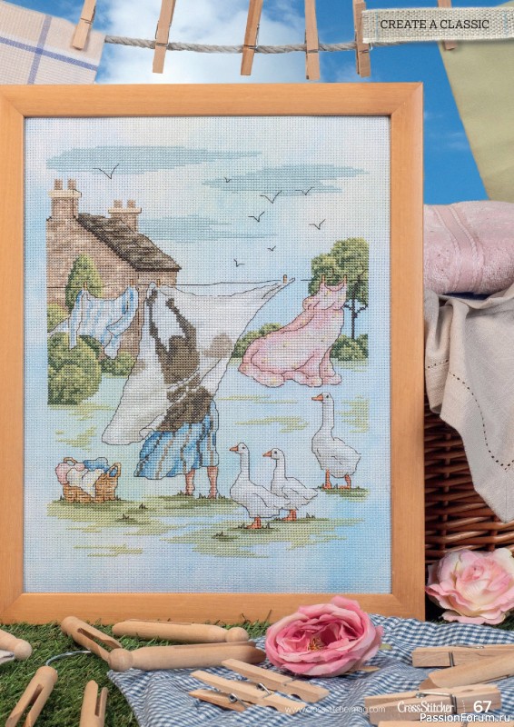 Коллекция вышивки в журнале «CrossStitcher №424 2025»