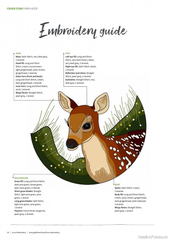 Коллекция вышивки в журнале &laquo;Love Embroidery №76 2026&raquo;