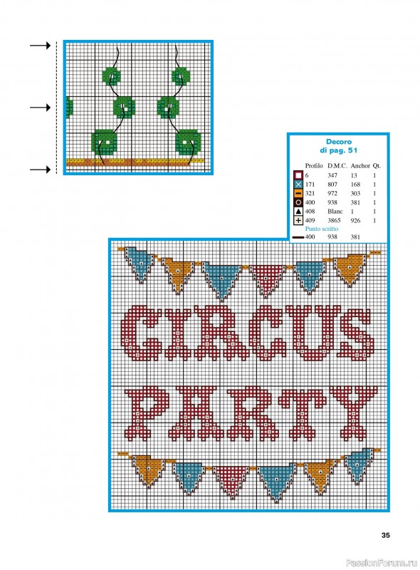 Коллекция вышивки в журнале &laquo;Profilo Punto Croce Bebe №1 2026&raquo;