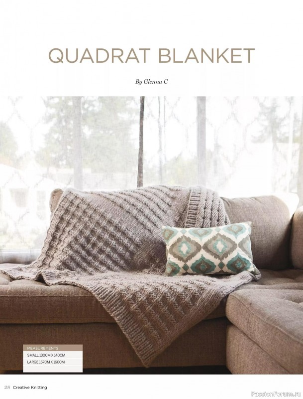 Вязаные модели спицами в журнале &laquo;Creative Knitting №91 2025&raquo;