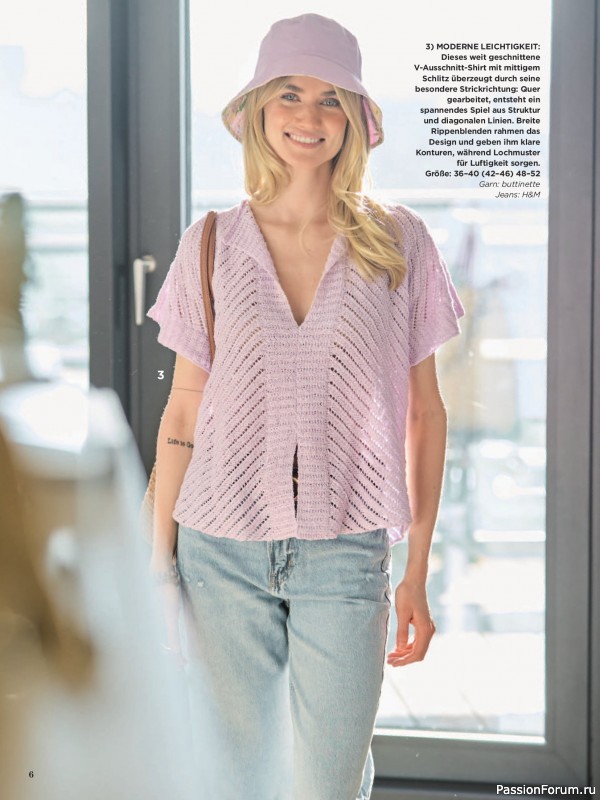 Вязаные модели в журнале &laquo;Sabrina №5 2026 German&raquo;